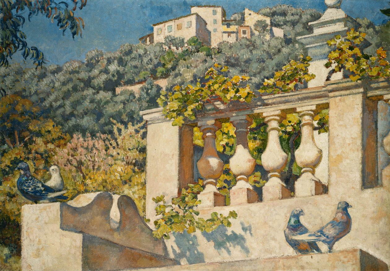 La Balustrade, av Théo van Rysselberghe