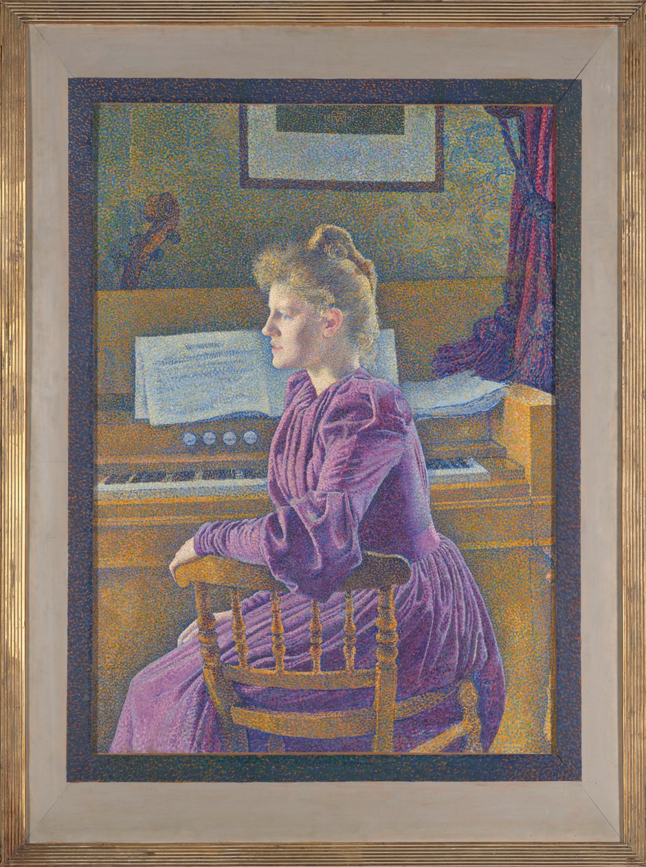 Maria Sèthe ved harmoniet av Théo van Rysselberghe