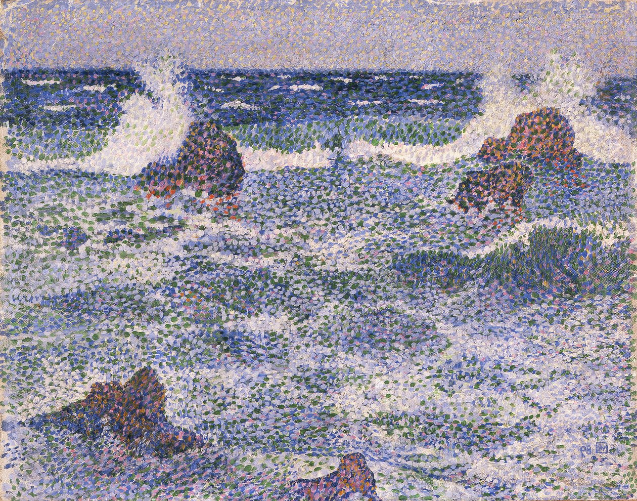 Marine av Théo van Rysselberghe