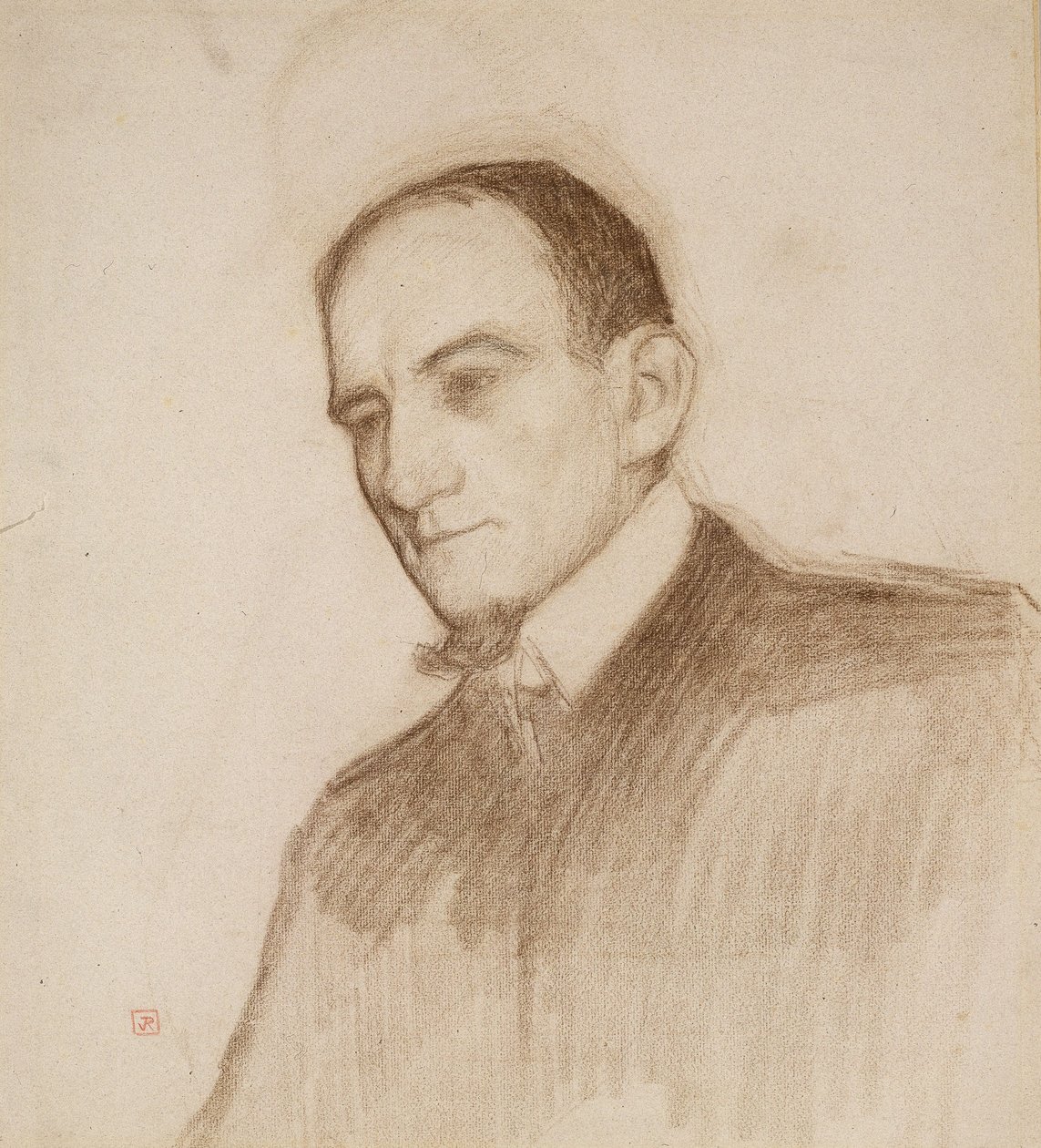 Portrett av Félix Fénéon av Théo van Rysselberghe