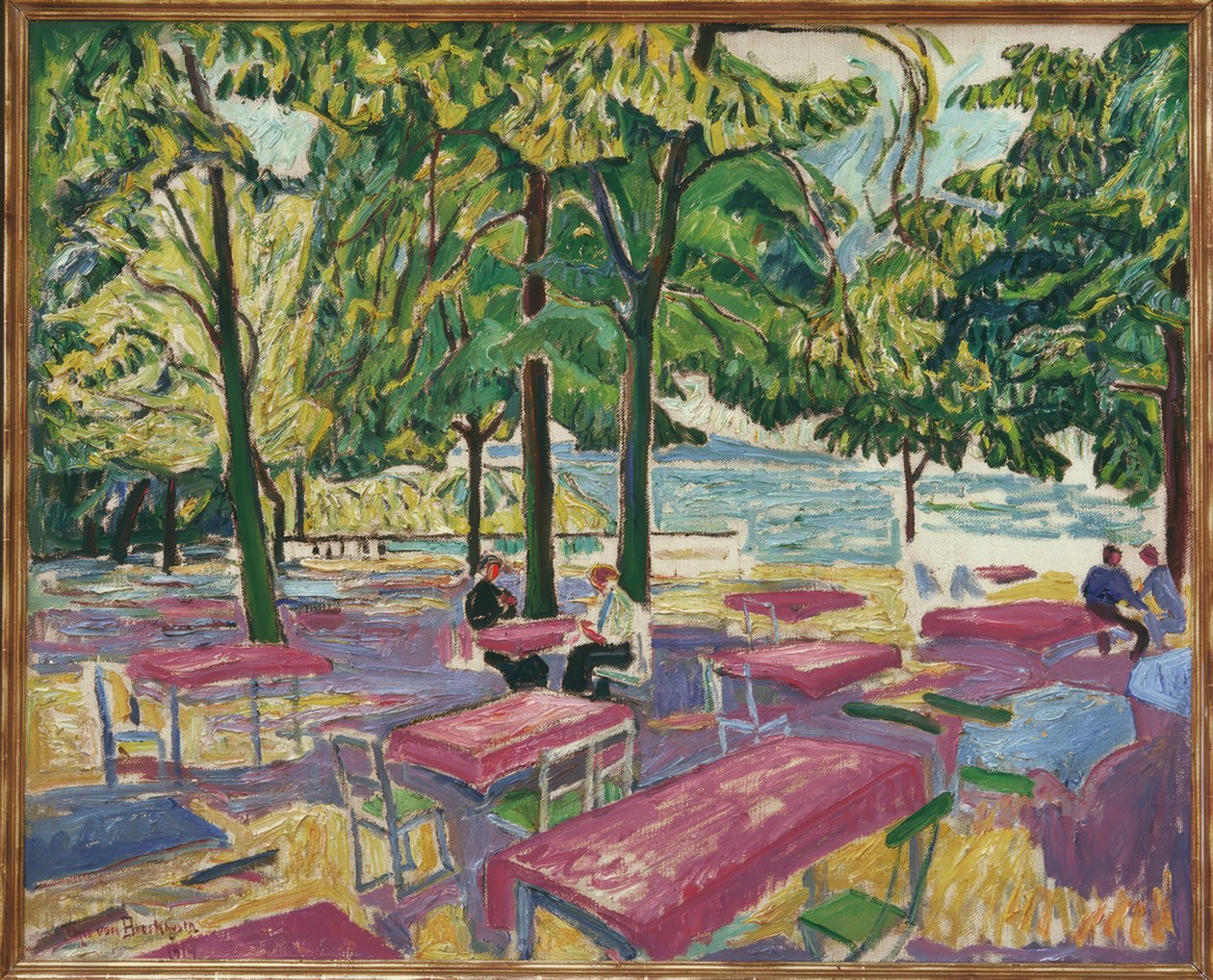 Baumgartenbrück tavernahage av Theo von Brockhusen