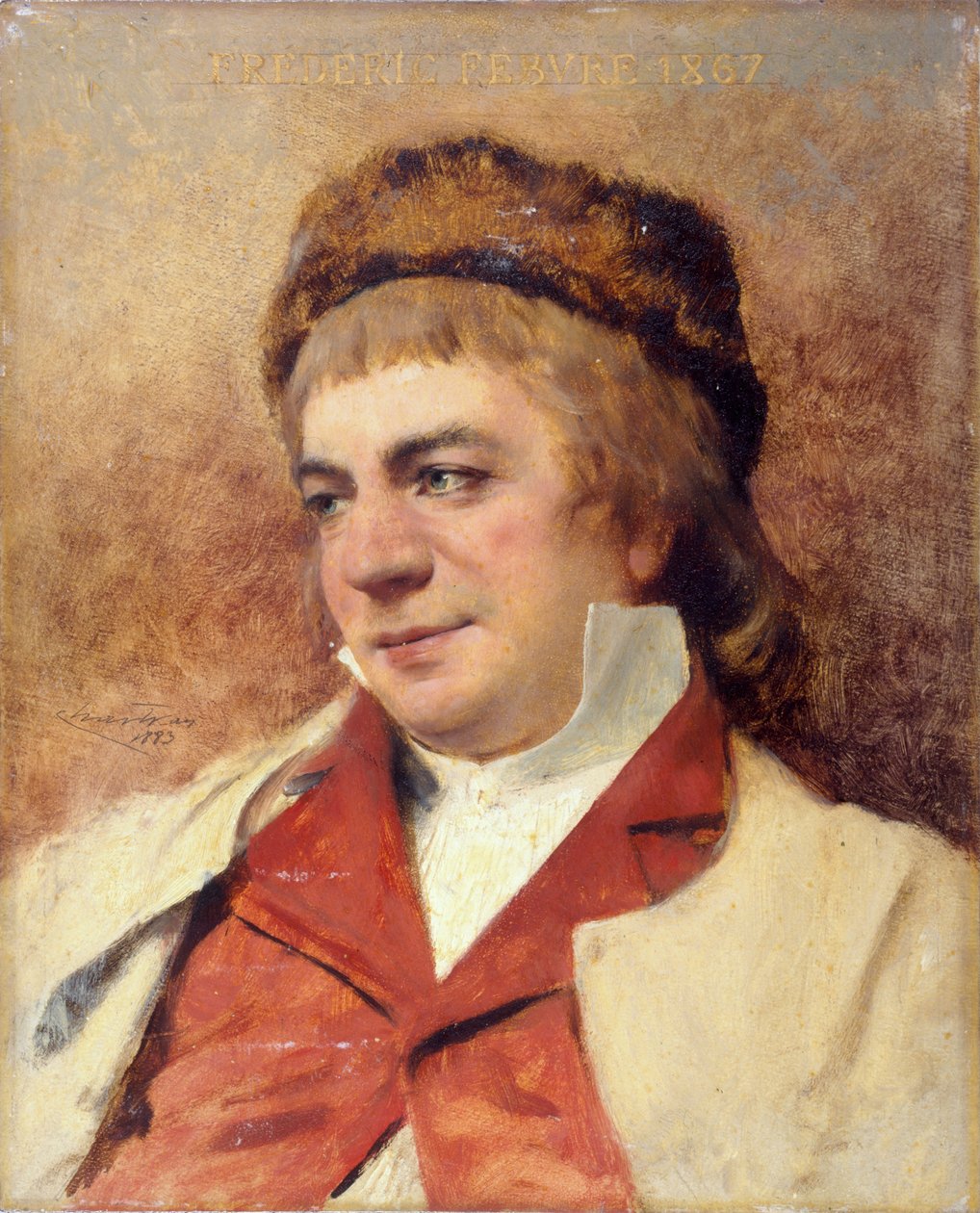 Portrett av Frédéric Fèbvre 1835-1916, 1883. av Theobald Chartran