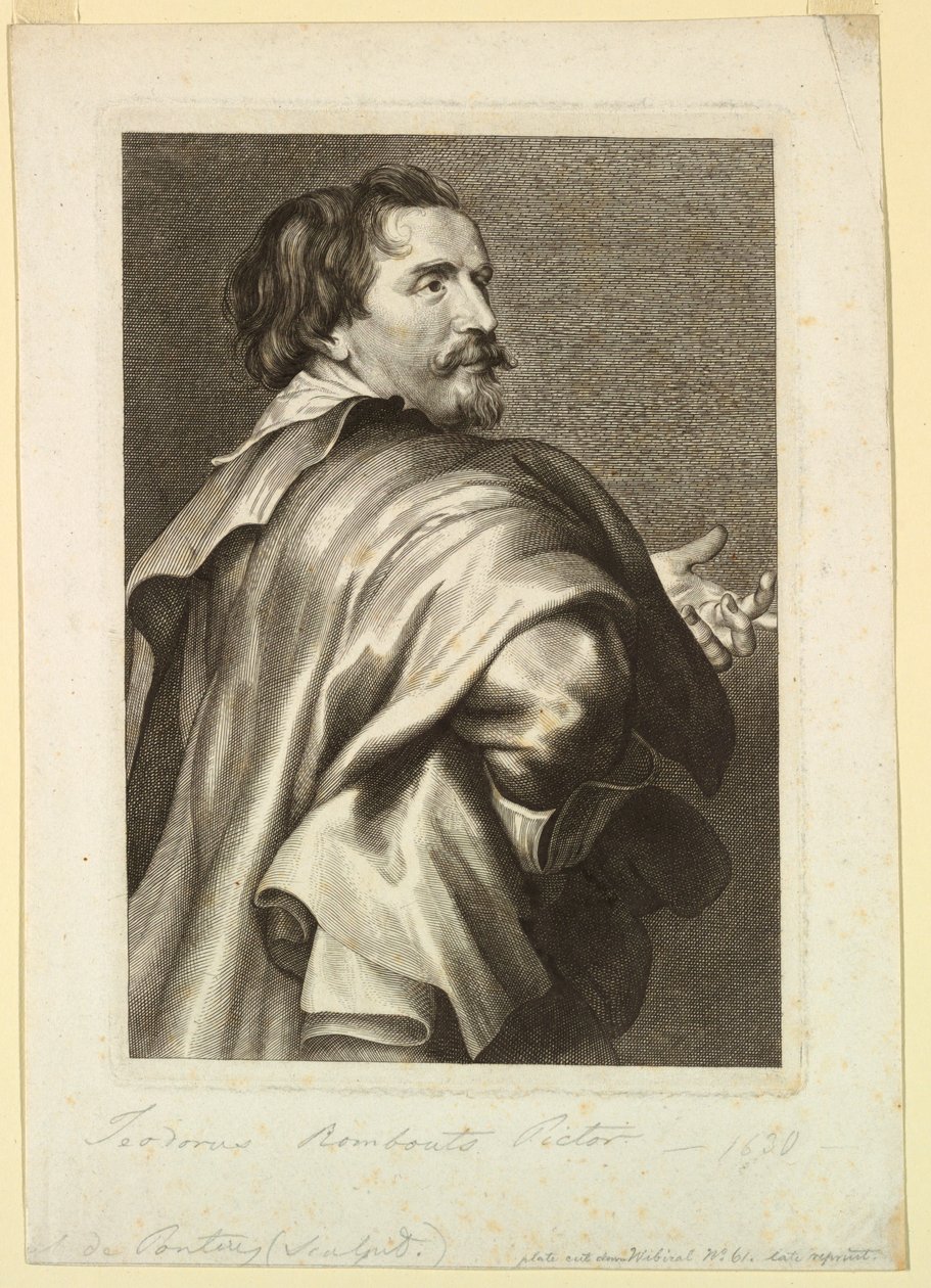 Portrett av Theodore Rombouts av Theodoor Rombouts