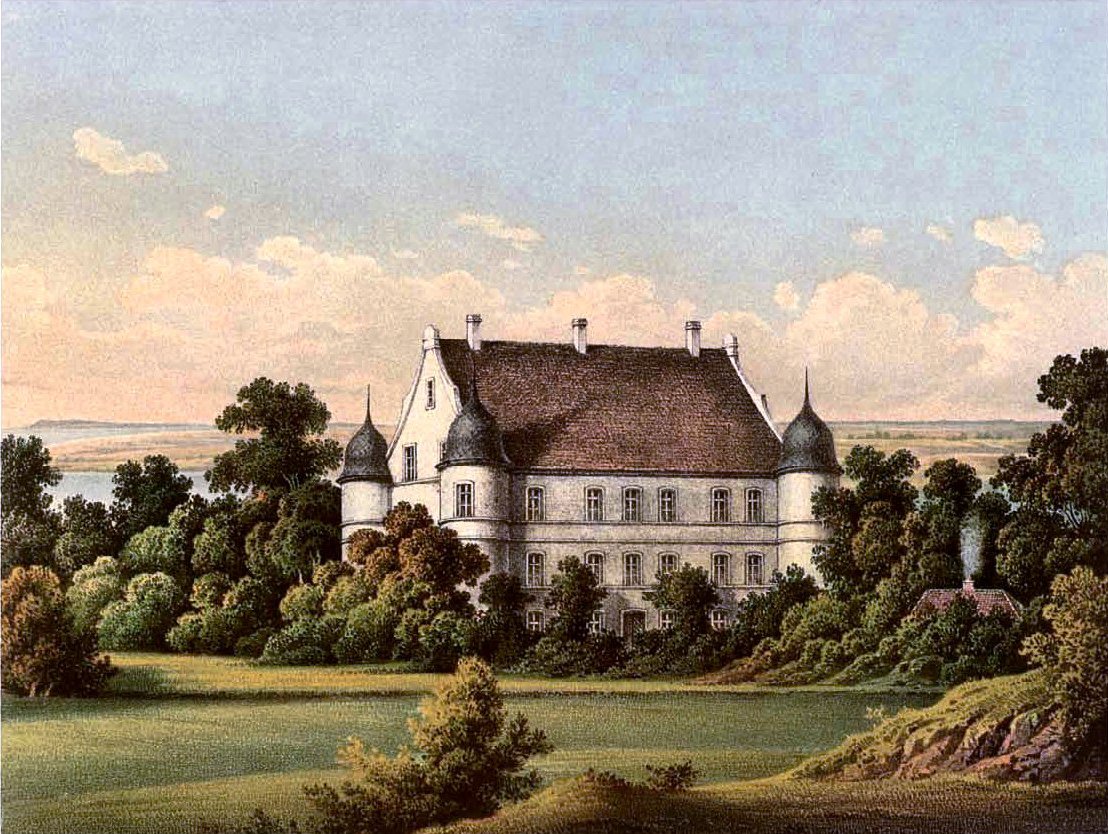 Spyker Castle på Ruegen av Theodor Albert