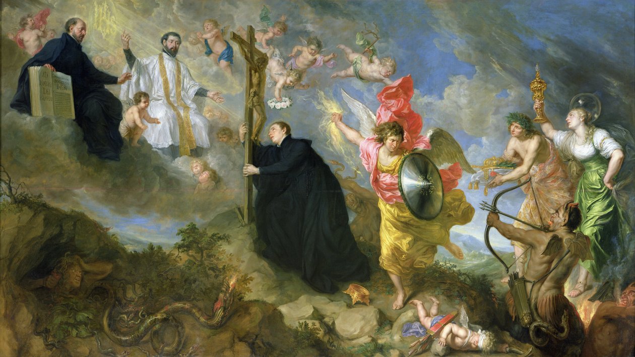 Løftene til den hellige Aloysius av Gonzaga av Theodor Boeyermans