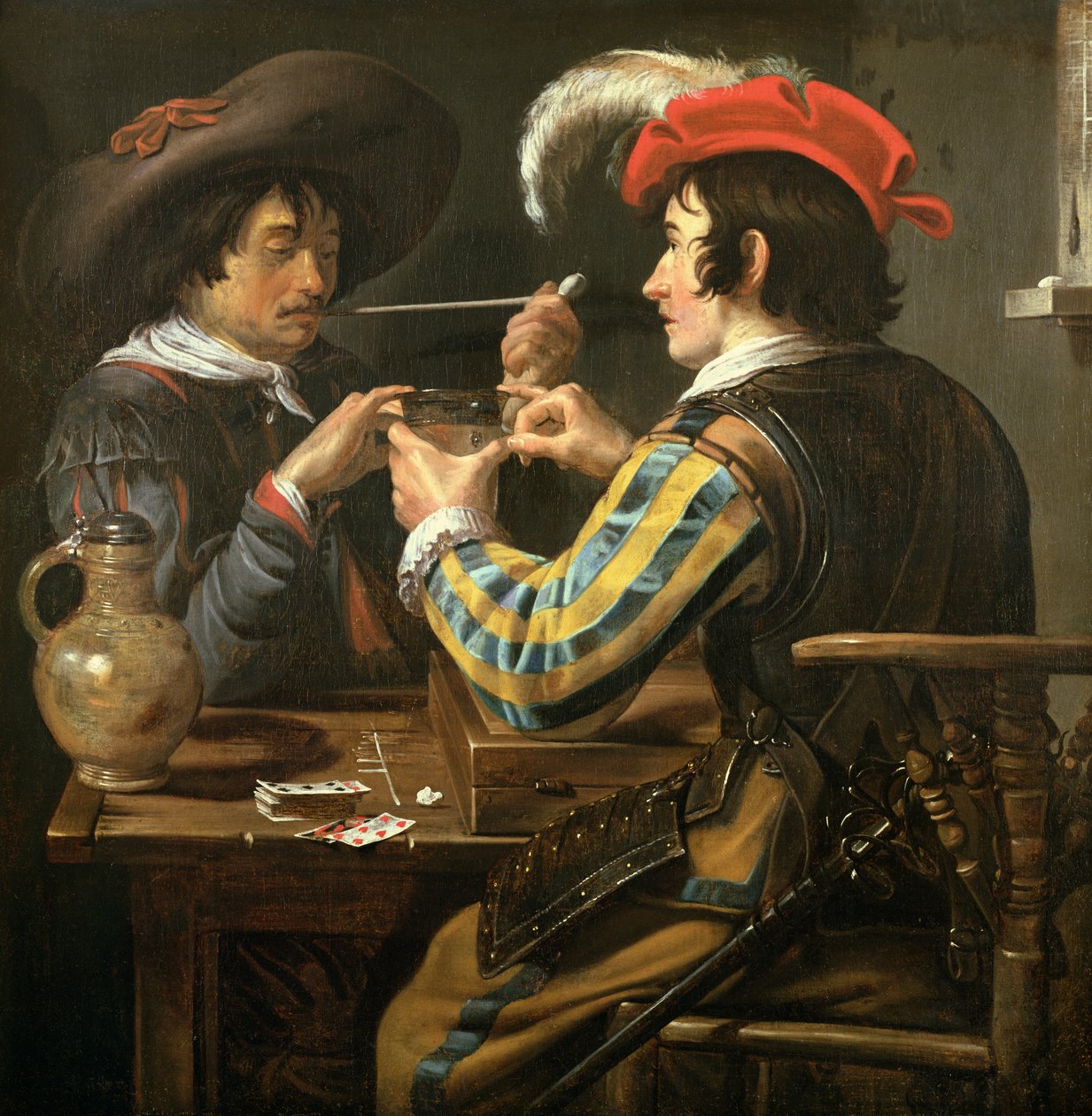 Kortspillerne av Theodor Rombouts