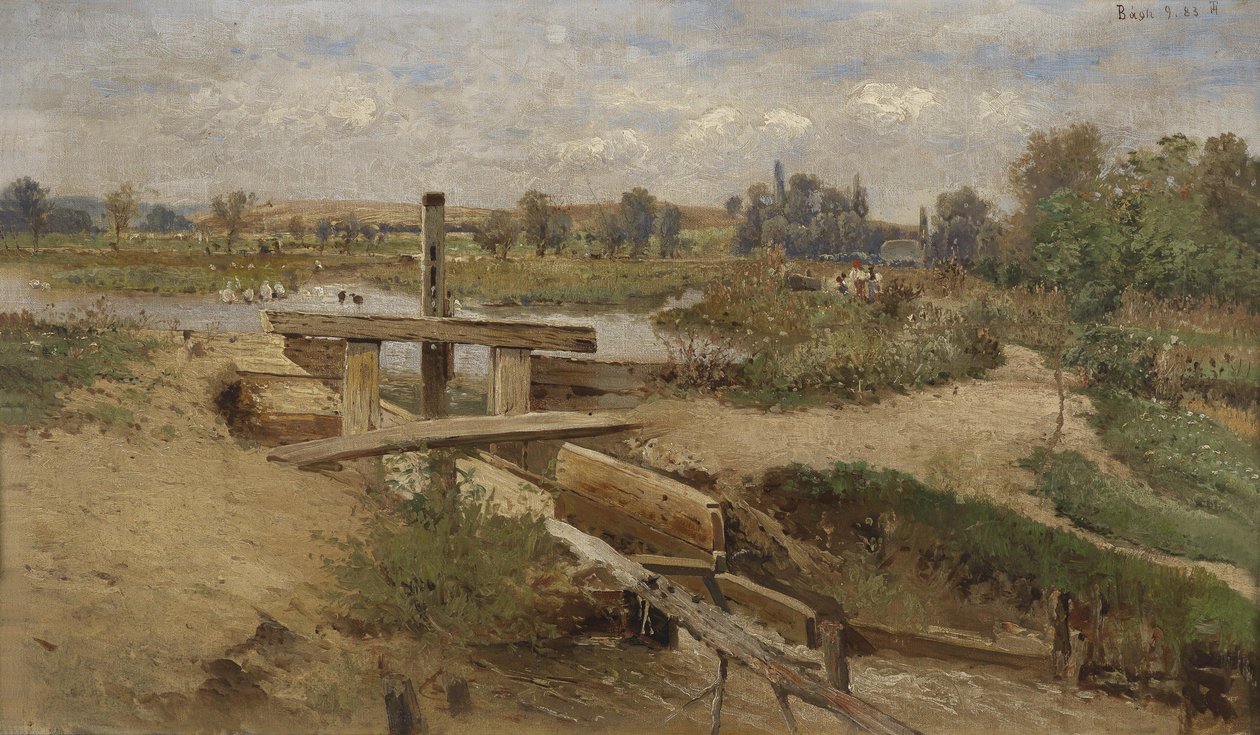 Ungarsk landsbygd av Theodor von Hormann