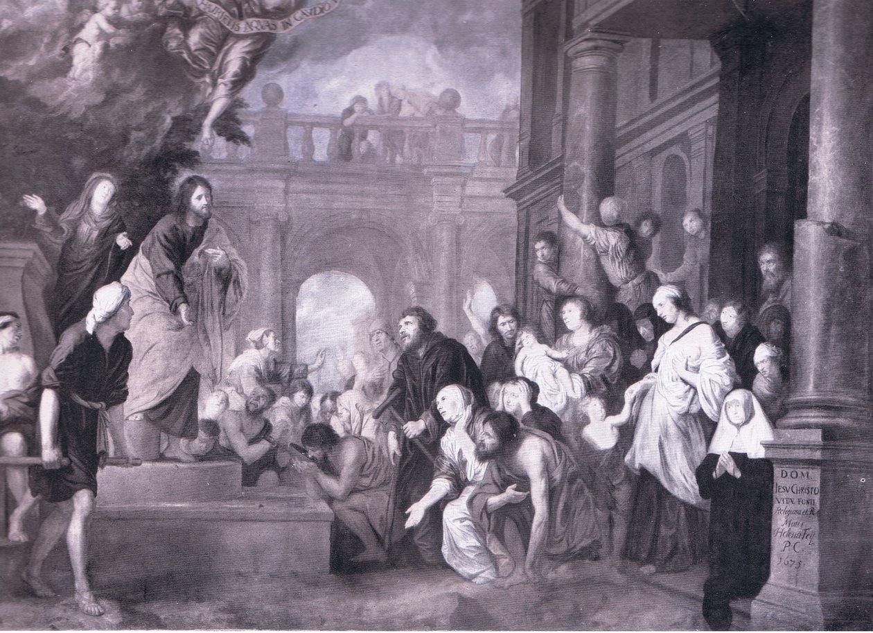 The Pool of Bethesda, Bibbys årlige av Theodor (after) Boeyermans