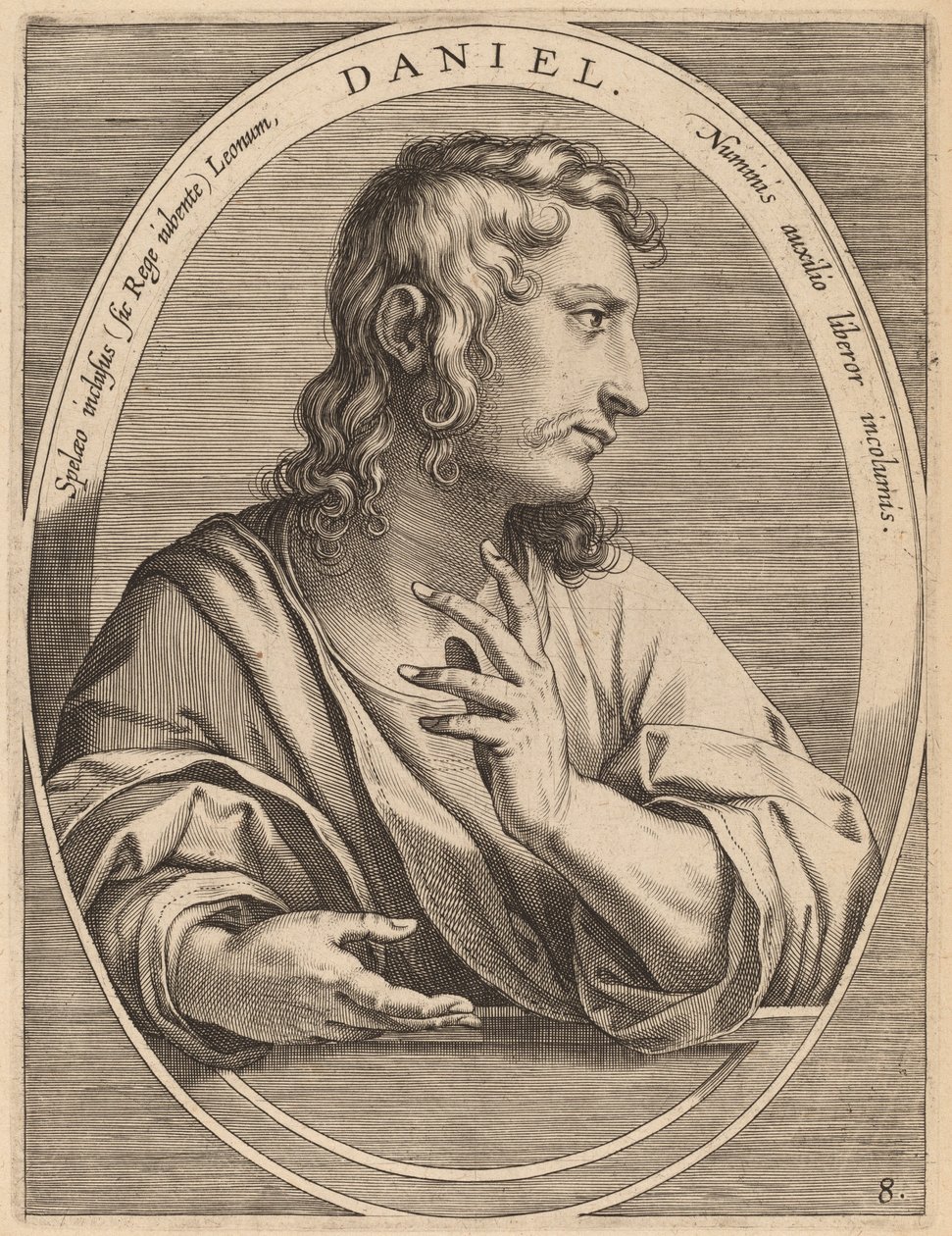 Daniel av Theodor Galle after Jan van der Straet