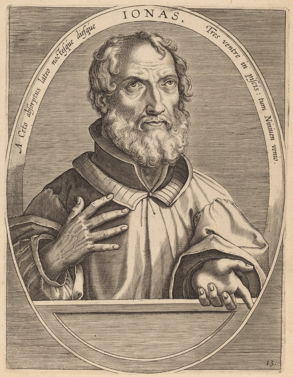 Så av Theodor Galle after Jan van der Straet