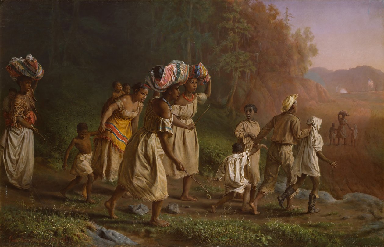 Videre til Liberty, 1867. av Theodor Kaufmann