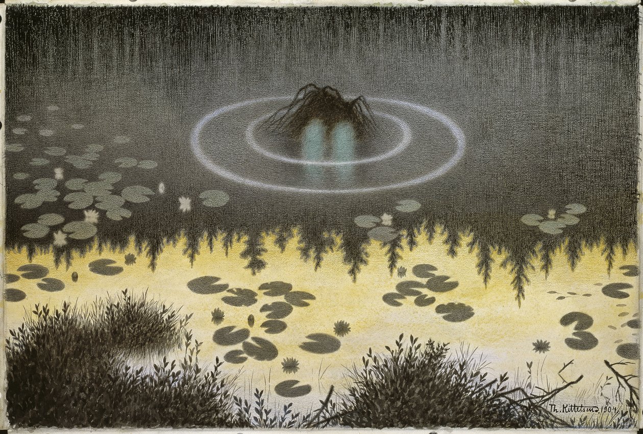 Nøkken av Theodor Kittelsen
