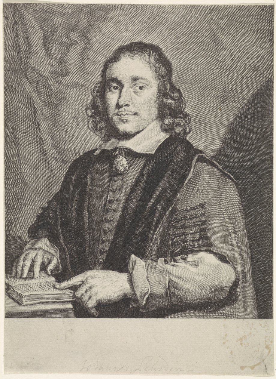 Portrett av Johannes Leusden av Theodor Matham