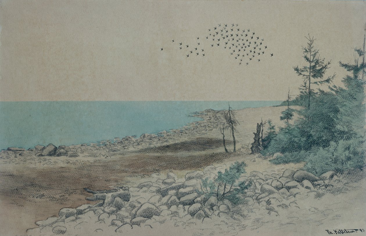 Jomfruland (painting) av Theodor Severin Kittelsen