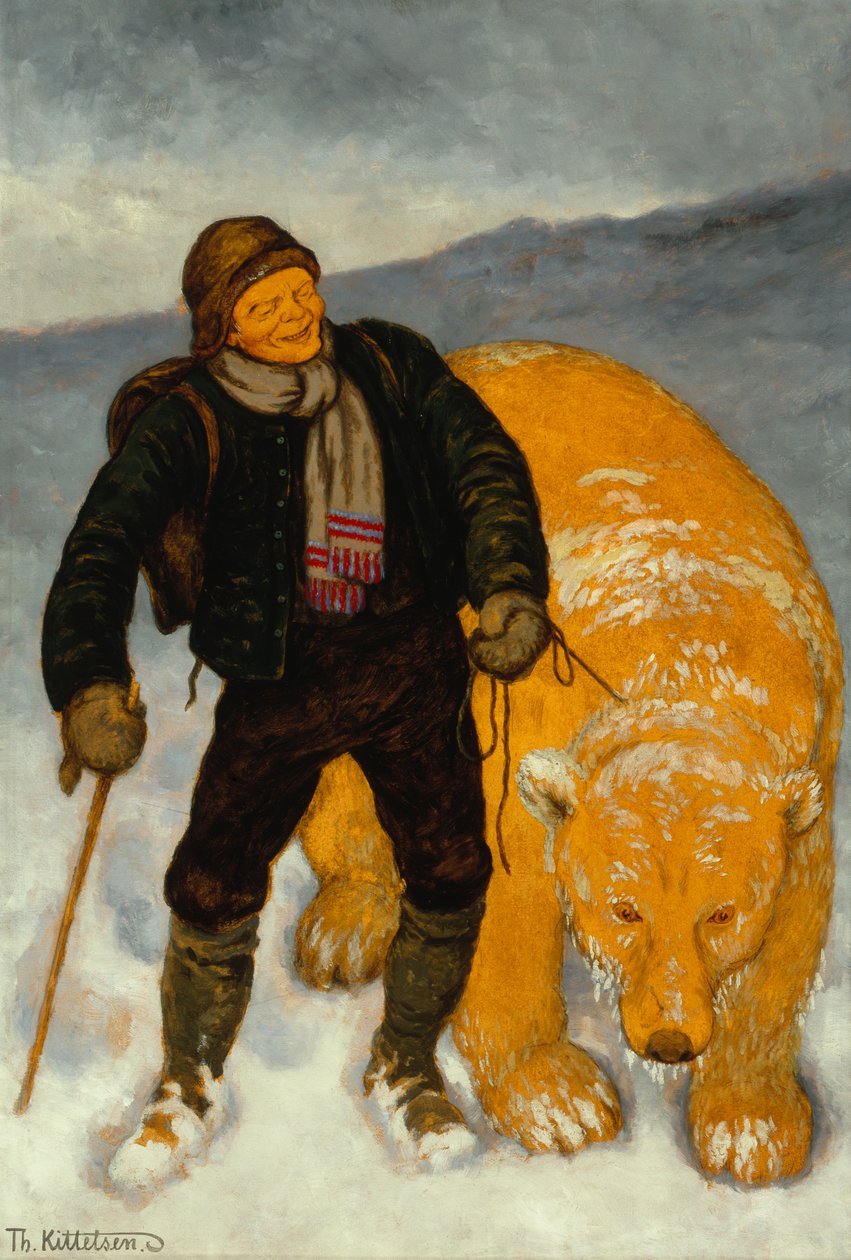 Kjetta på Dover av Theodor Kittelsen