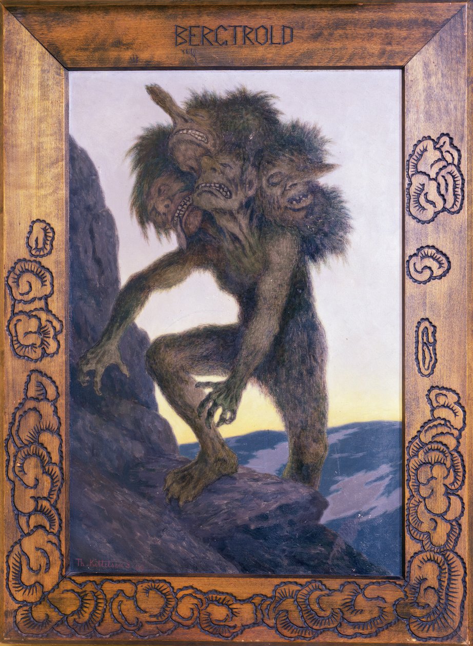 Fjelltroll av Theodor Kittelsen