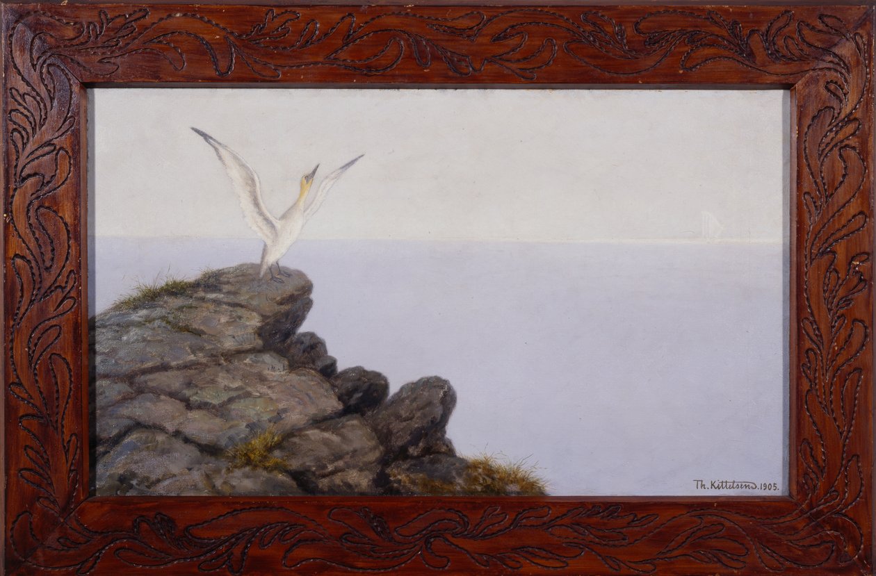 Oeus harpe av Theodor Kittelsen