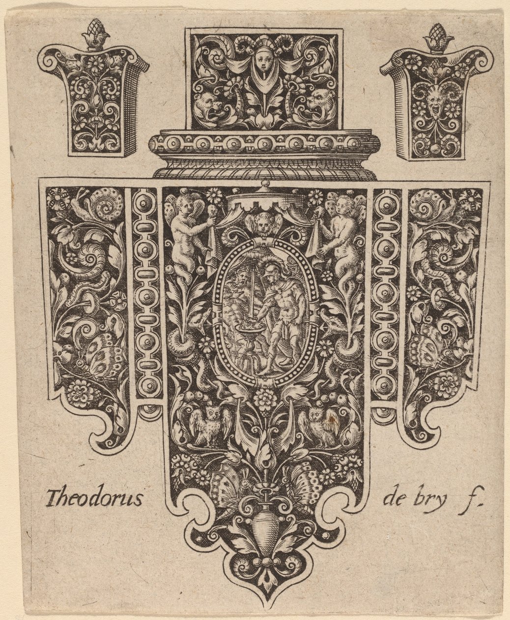 Ornament av Theodor de Bry