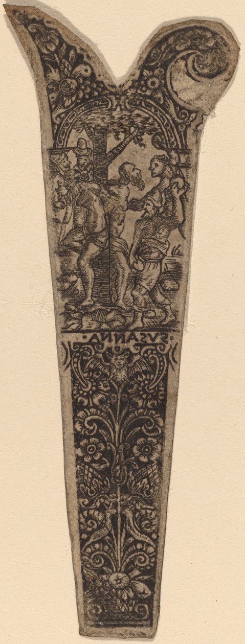 Ornament for knivskaft av Theodor de Bry