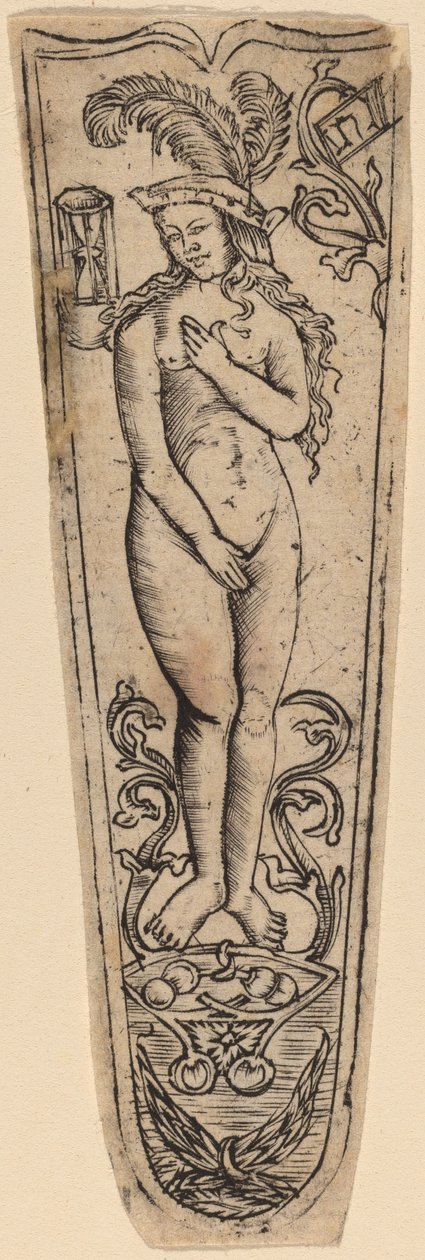 Ornament for knivskaft av Theodor de Bry