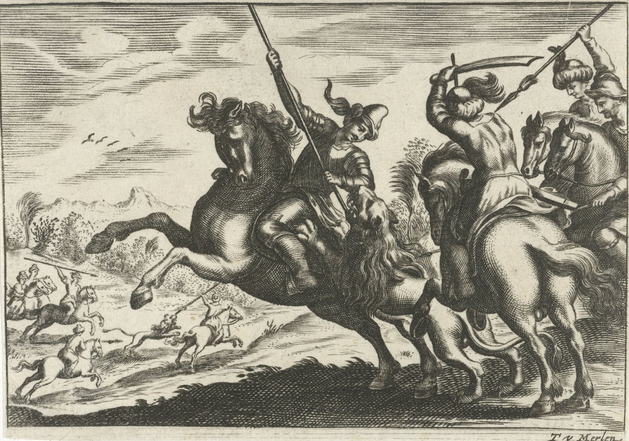 løvejakt av Theodor van Merlen (II)