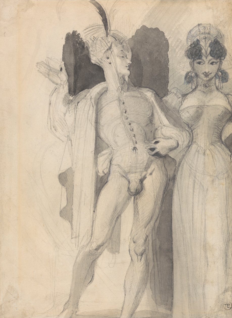 Faust og Margaret av Theodor von Holst