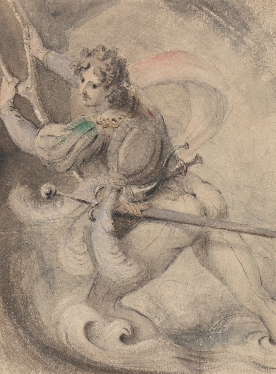 Ferdinand som rir på bølgene av Theodor von Holst
