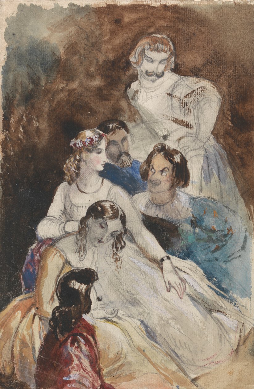 Teatergruppe av Theodor von Holst