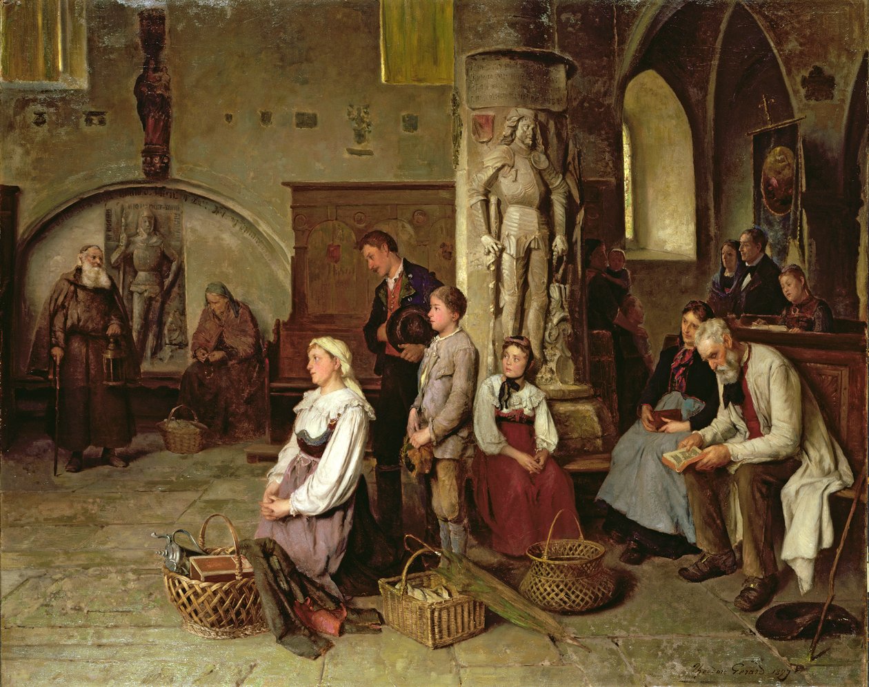 I kirken av Theodore Gerard