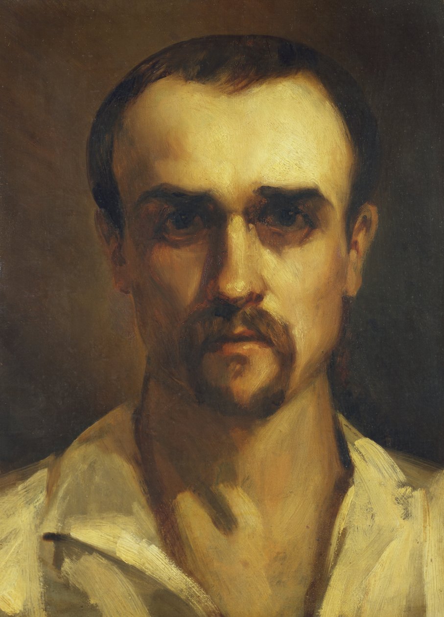 Portrett av en mann av Theodore Gericault
