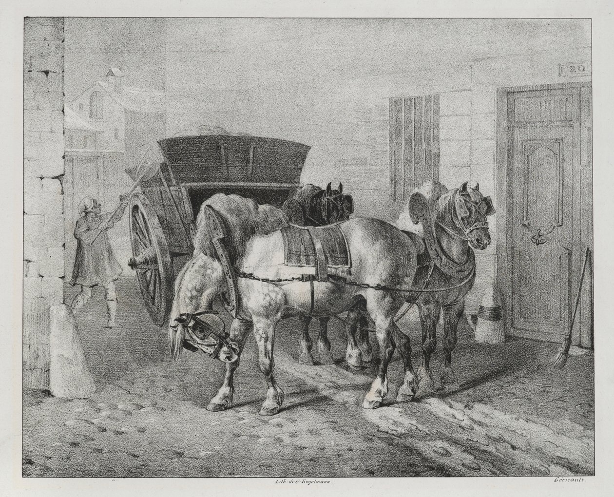 Støvmennene, 1822 av Theodore Gericault