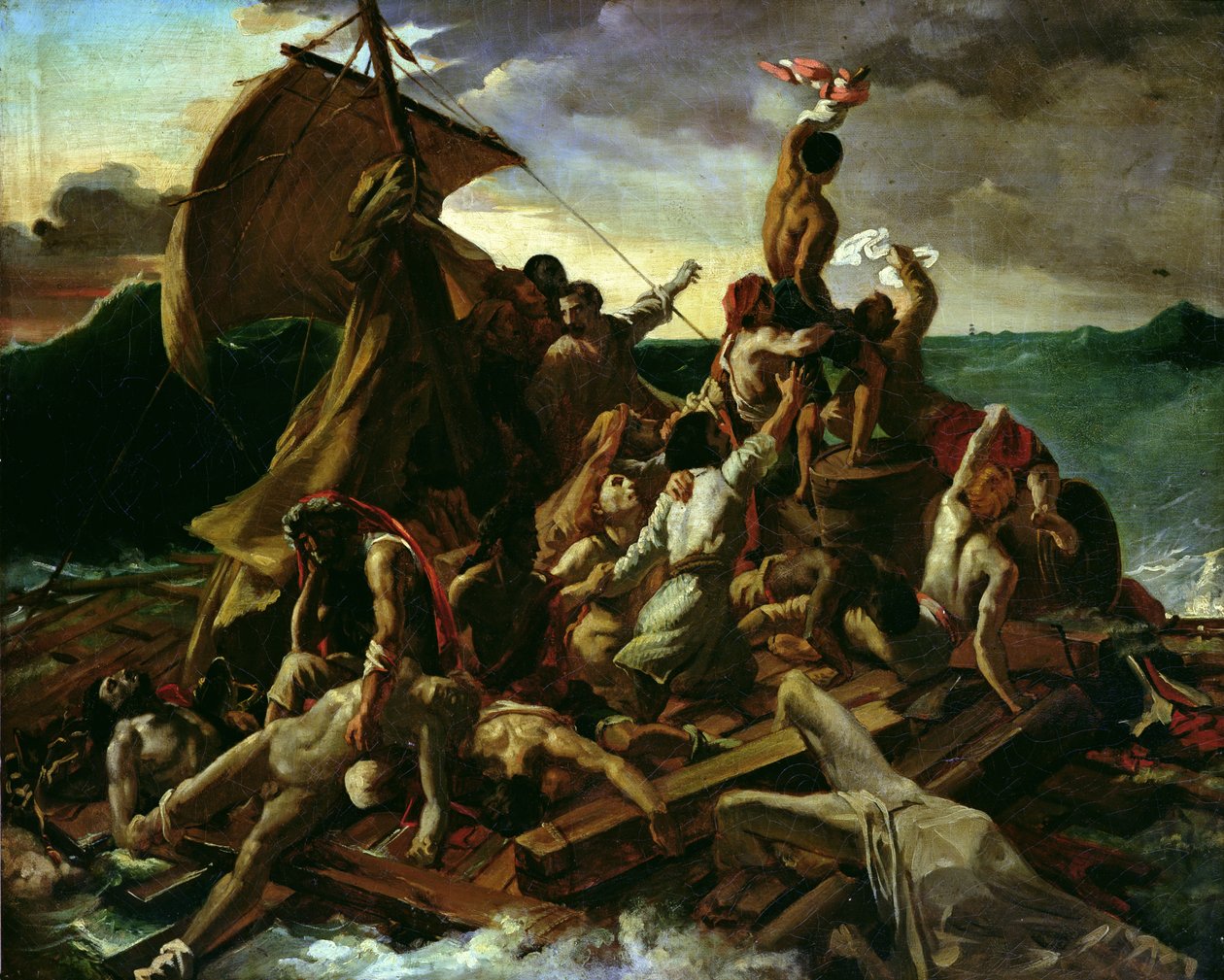 Medusas flåte av Theodore Gericault