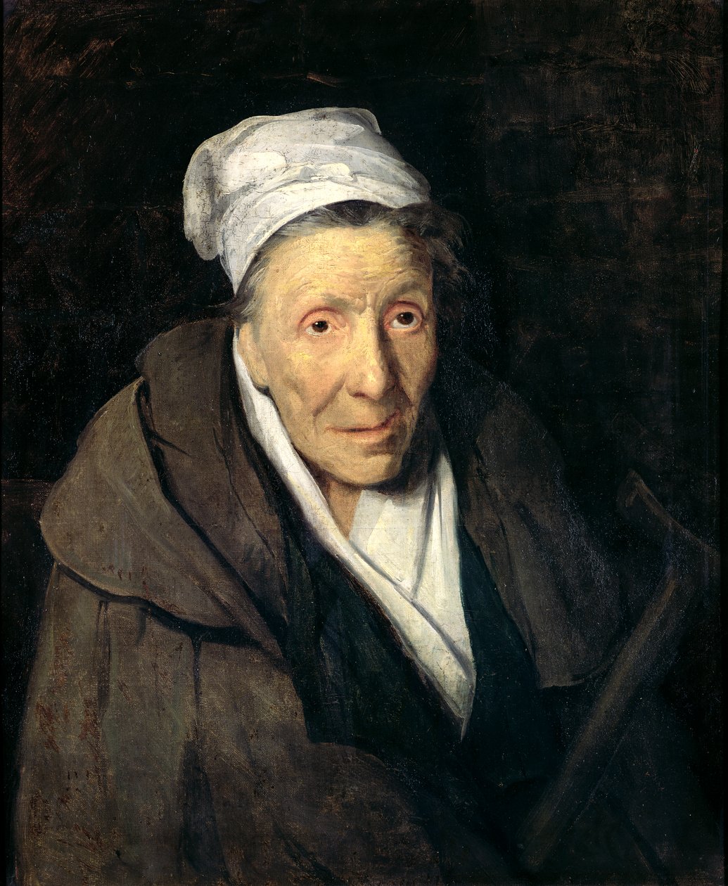 Kvinnen med gamblingmani, 1819-24 av Theodore Gericault