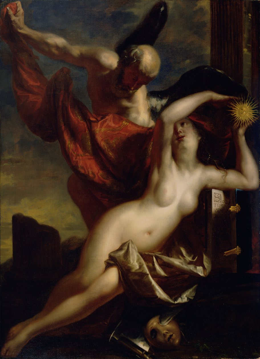 Time Revealing Truth, ca. 1650 av Theodoor van Thulden