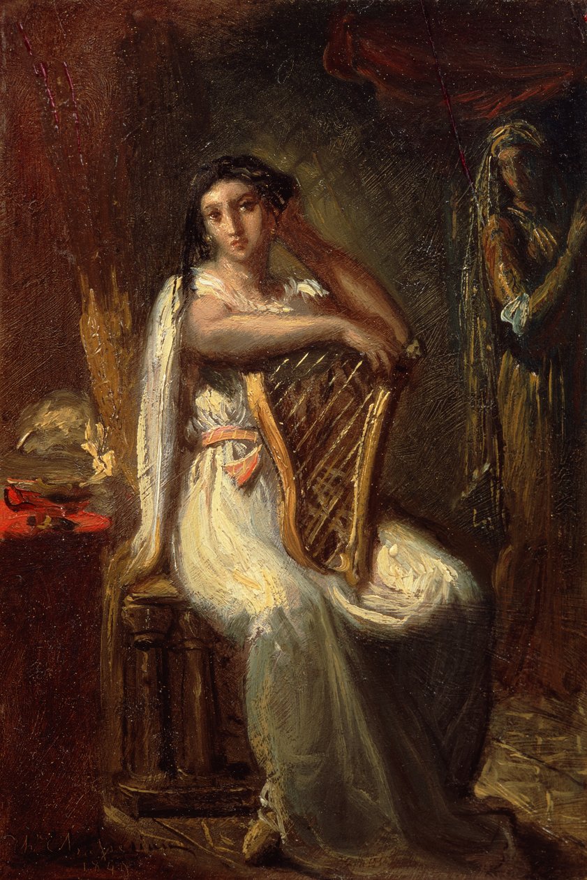 Desdemona av Théodore Chassériau