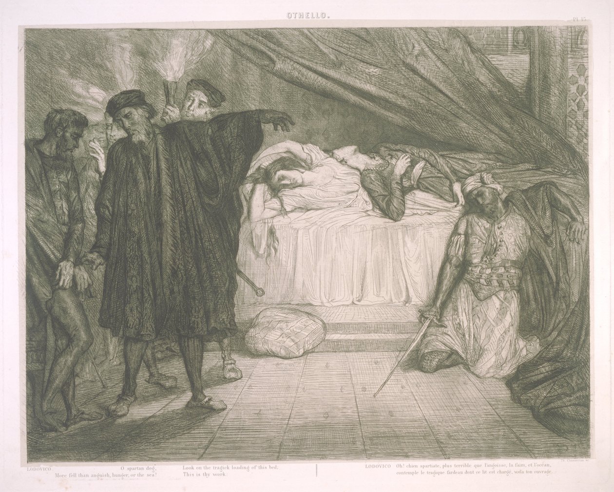 Othello av Théodore Chassériau