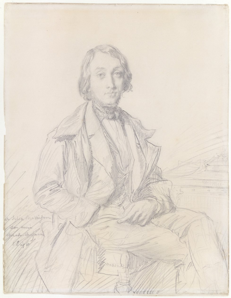 Portrett av Félix Ravaisson av Théodore Chassériau