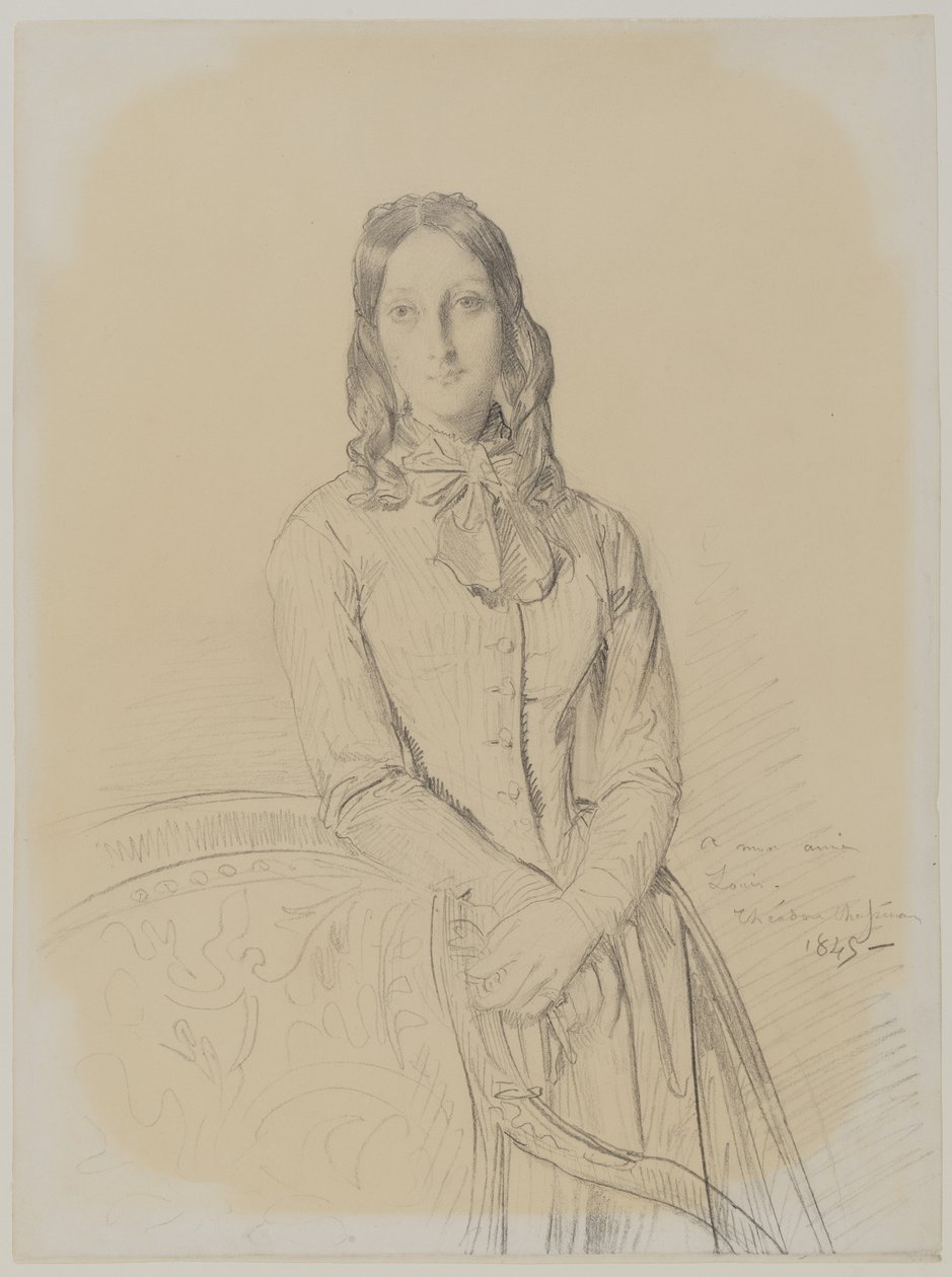 Portrett av Madame Ravaisson av Théodore Chassériau