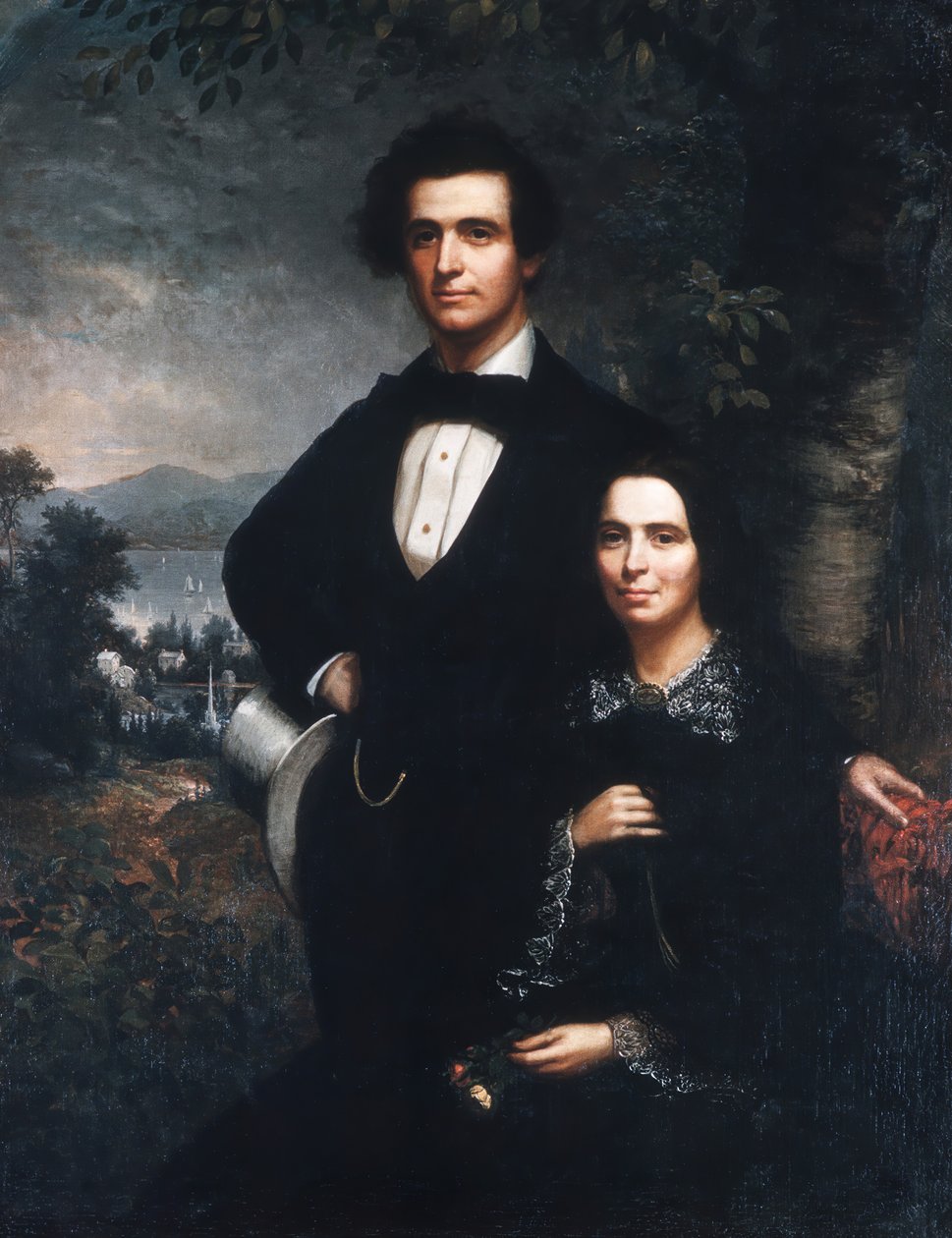 Mr. og Mrs. Daniel T. MacFarlan, 1858. av Theodore E. Pine
