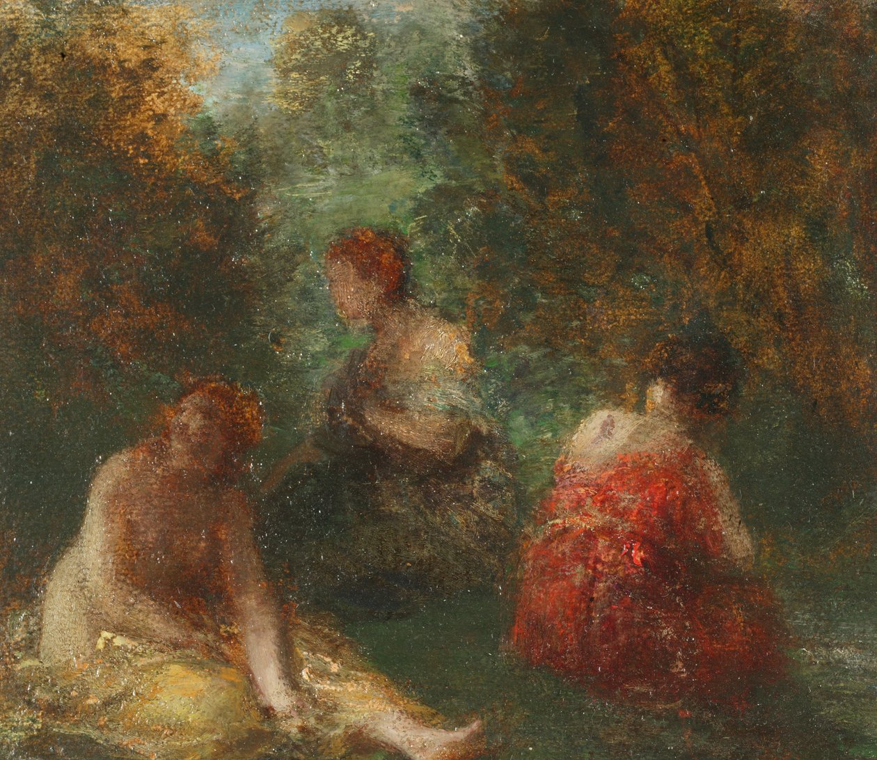 The Bathers, ca. 1871-74 (olje på lerret) av Theodore Fantin Latour
