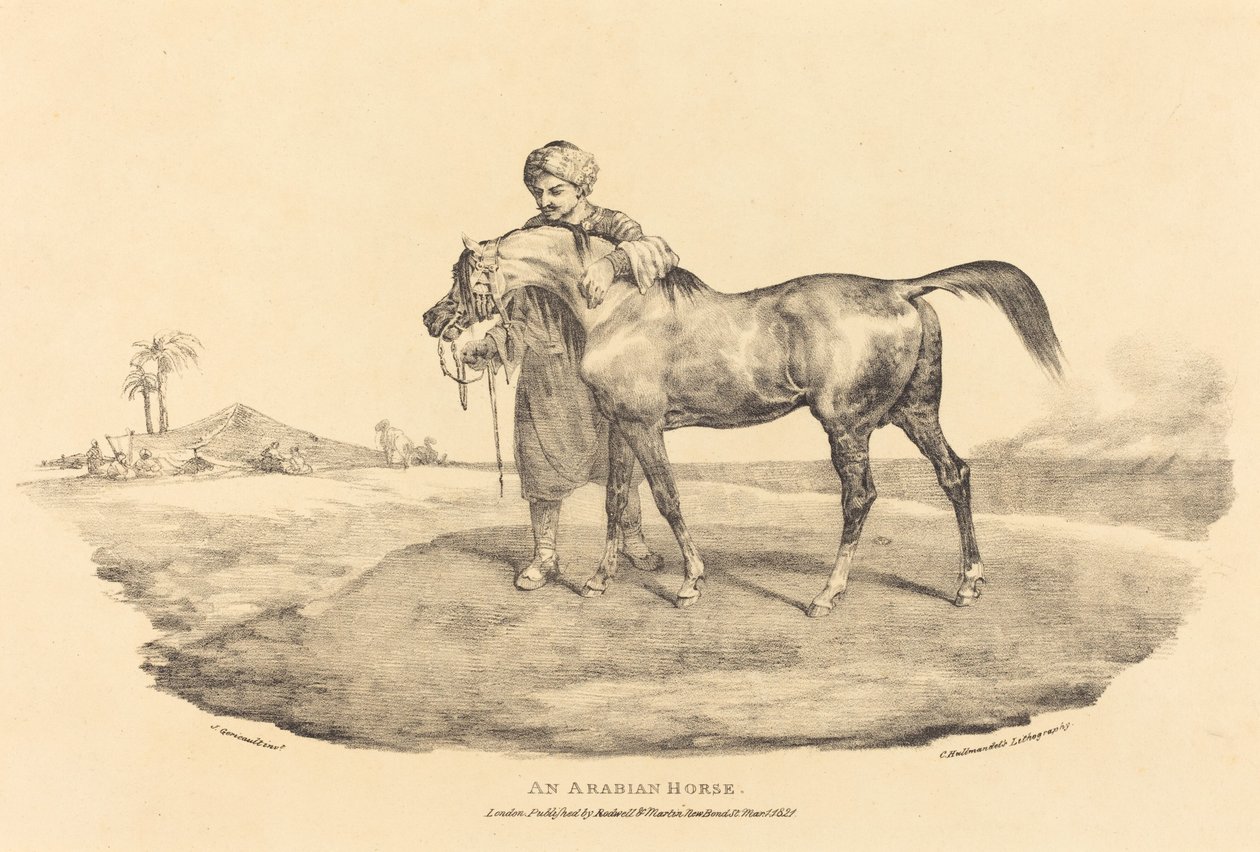 En arabisk hest av Theodore Gericault