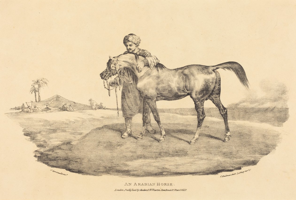 En arabisk hest av Theodore Gericault