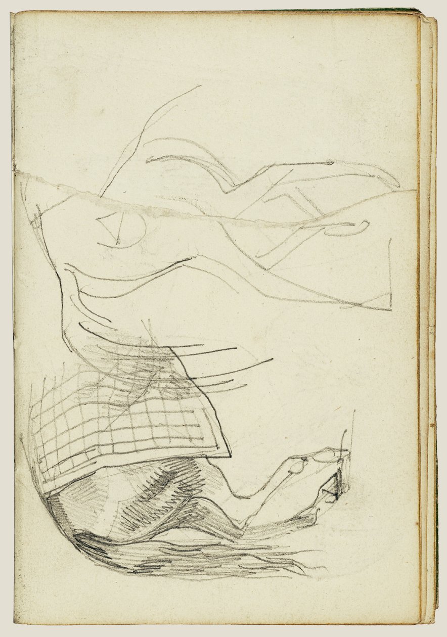 Hestestudier av Theodore Gericault