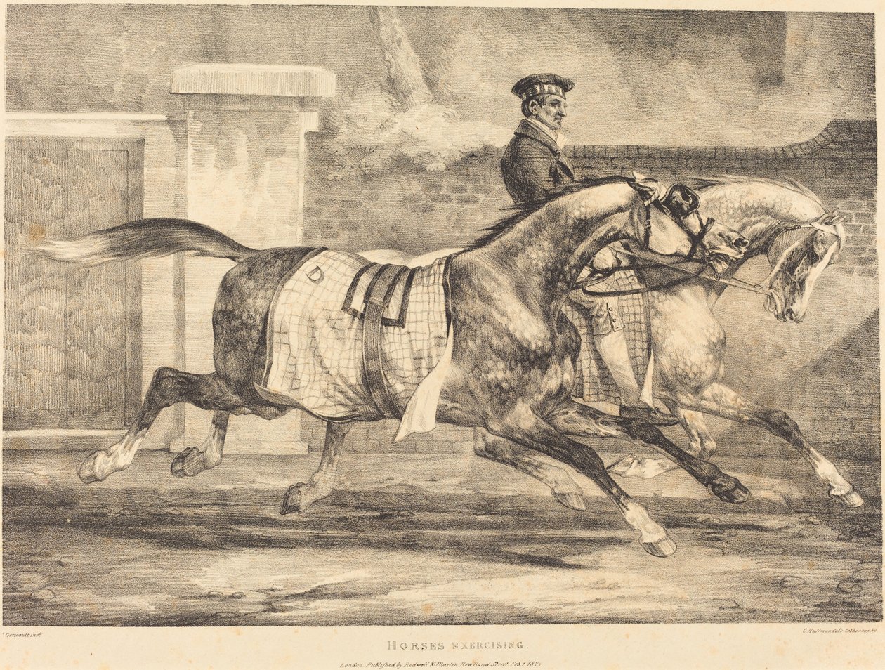 Hester som trener av Theodore Gericault