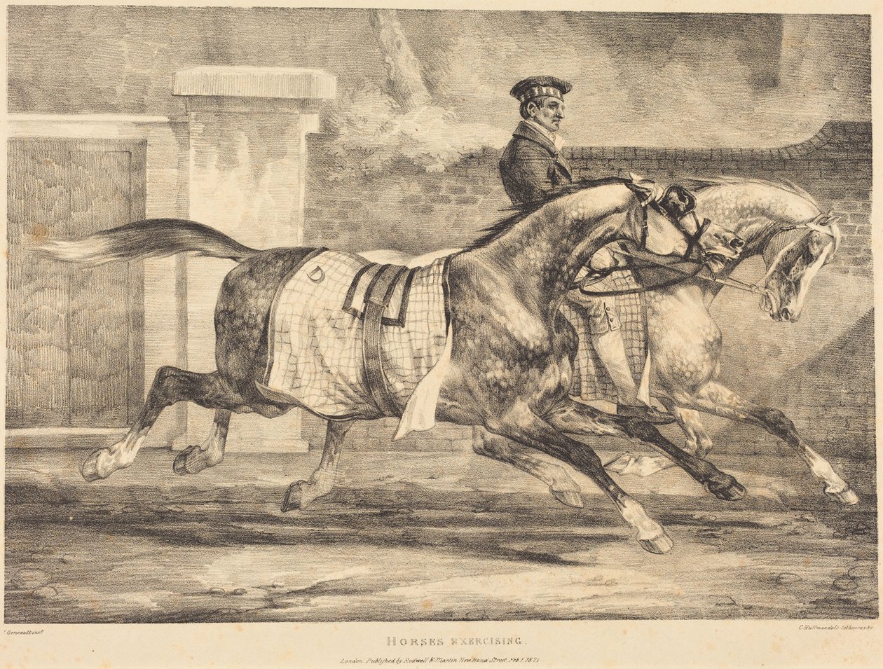 Hester i trening av Theodore Gericault