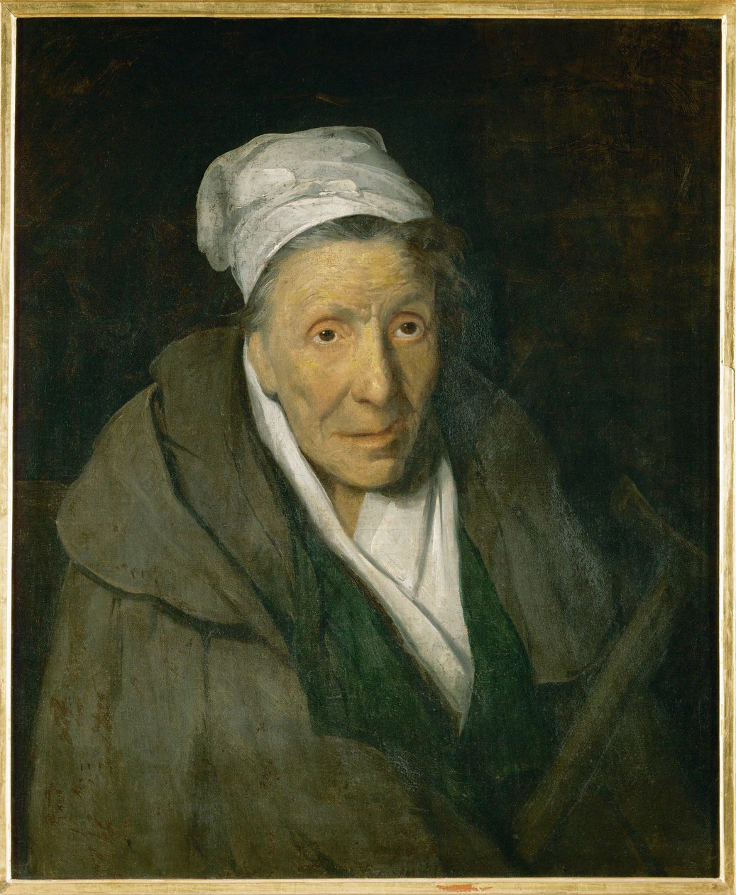 Den gale spillemonomanen - Kvinne med spillemani … av Theodore Gericault
