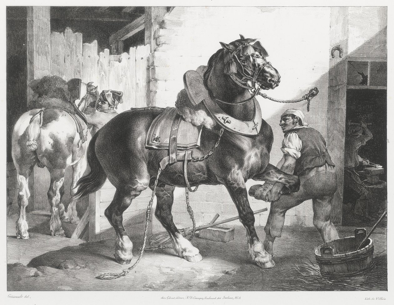 Den franske marskalken (Den franske smeden) av Theodore Gericault