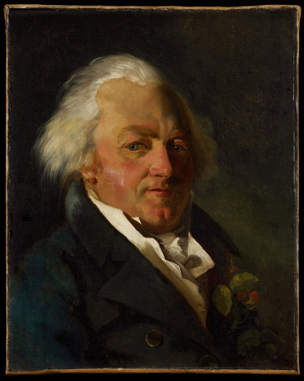 Portrett av Simeon Bonnesoeur-Bourginiere, ca. 1812-15 av Theodore Gericault