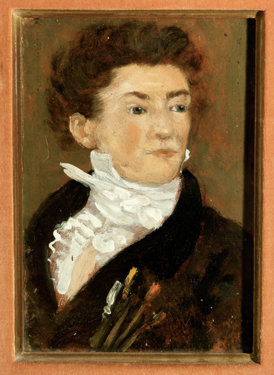 Selvportrett (maleri på lerret) av Theodore Gericault