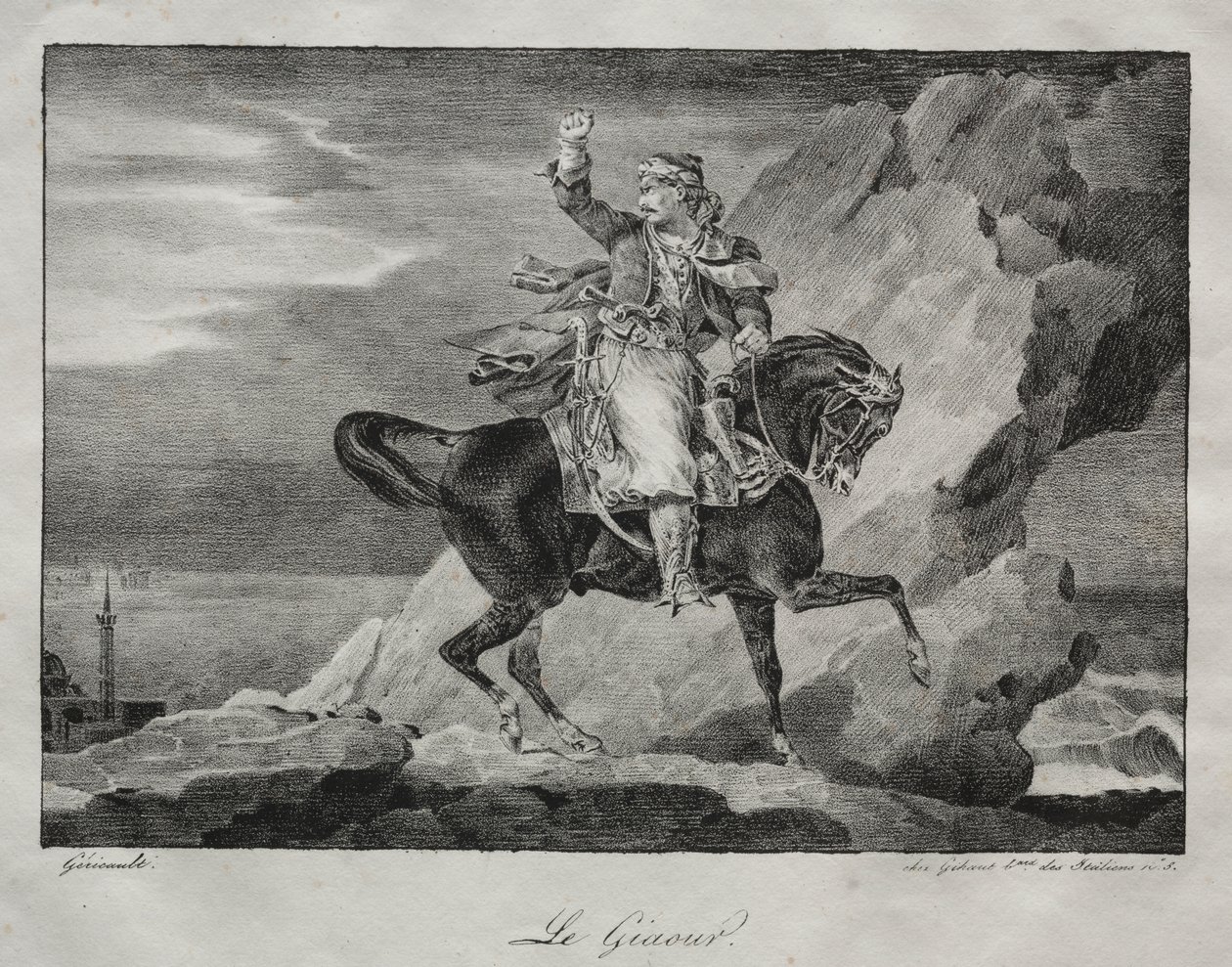 Giaour av Theodore Gericault